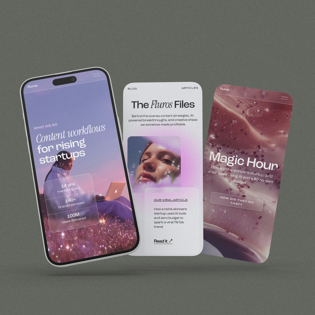 Fluros Website Template
