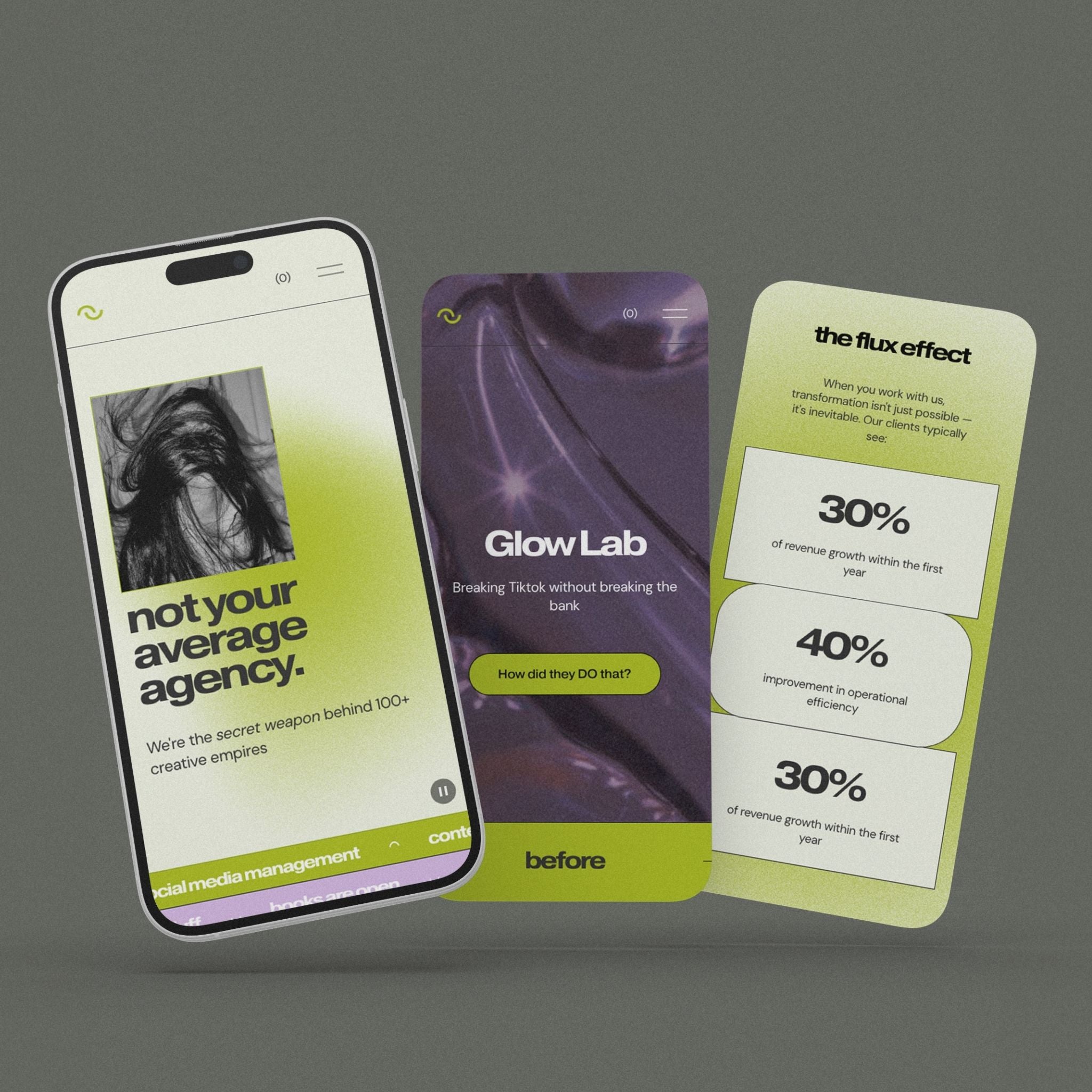 Flux Website Template
