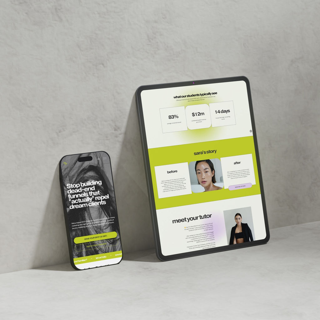 Flux Website Template