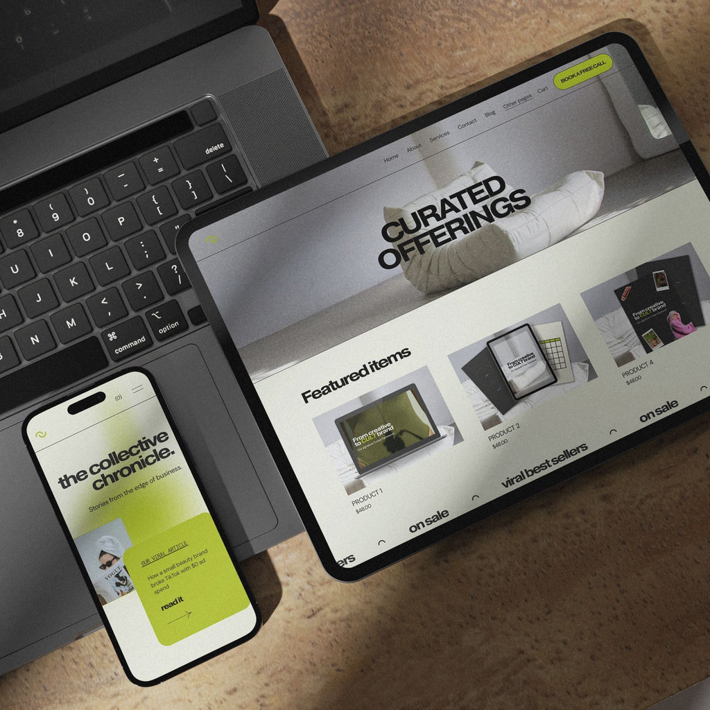 Flux Website Template