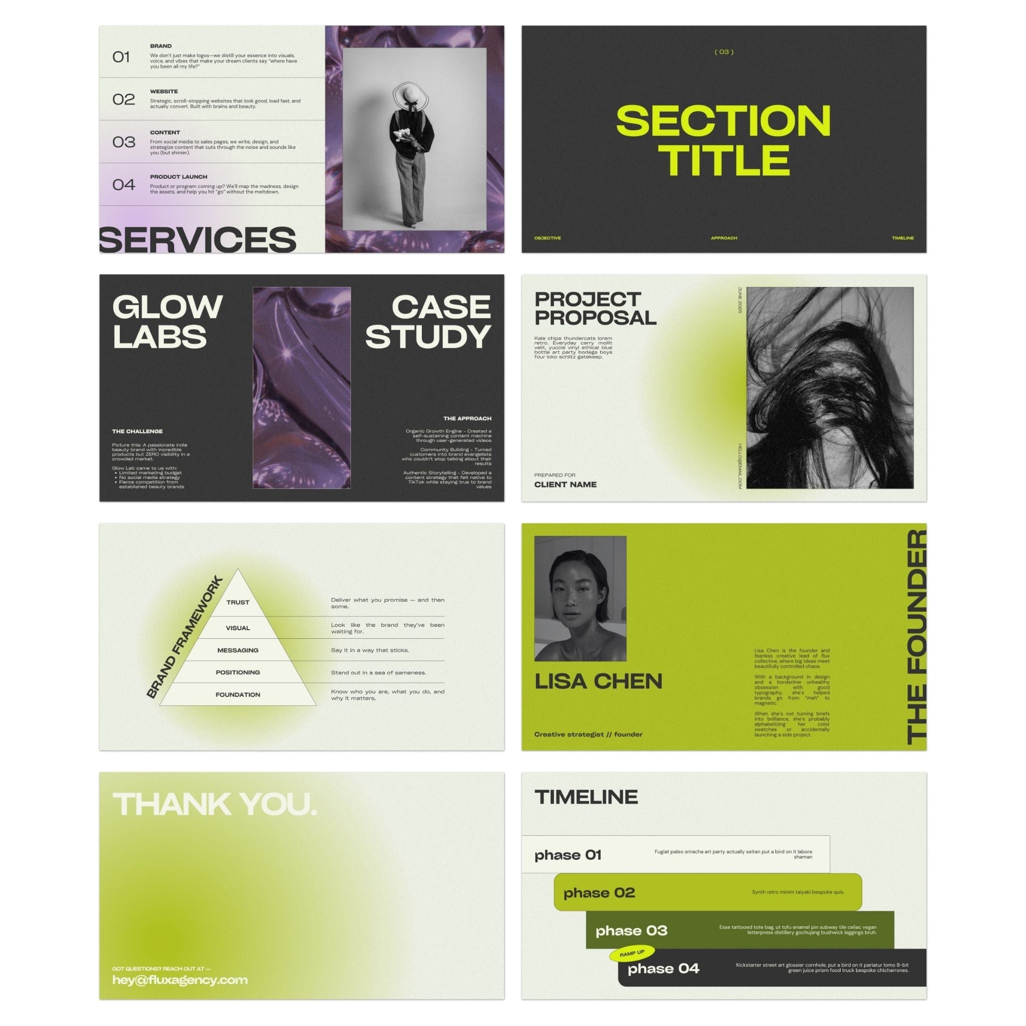 Flux Presentation Template
