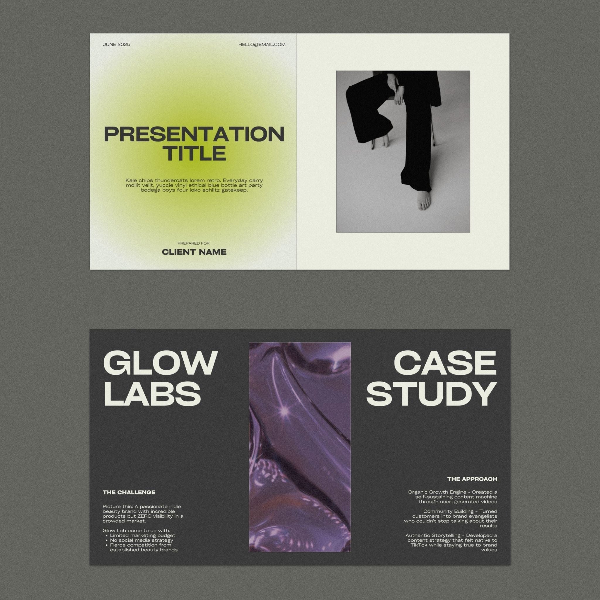 Flux Presentation Template