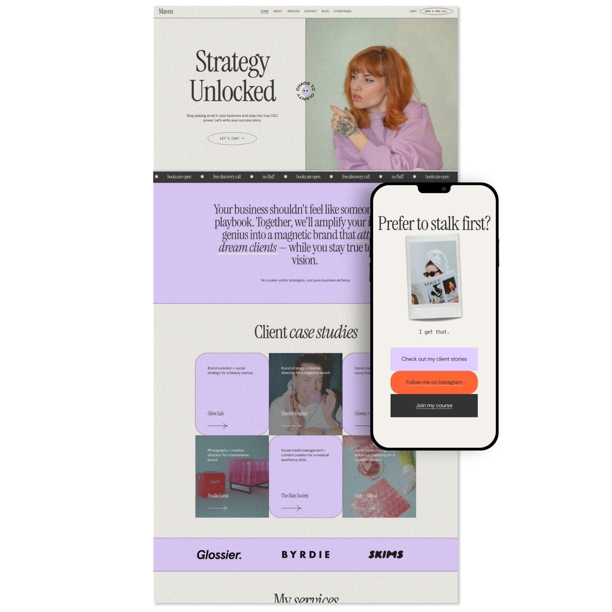 Maven Website Template