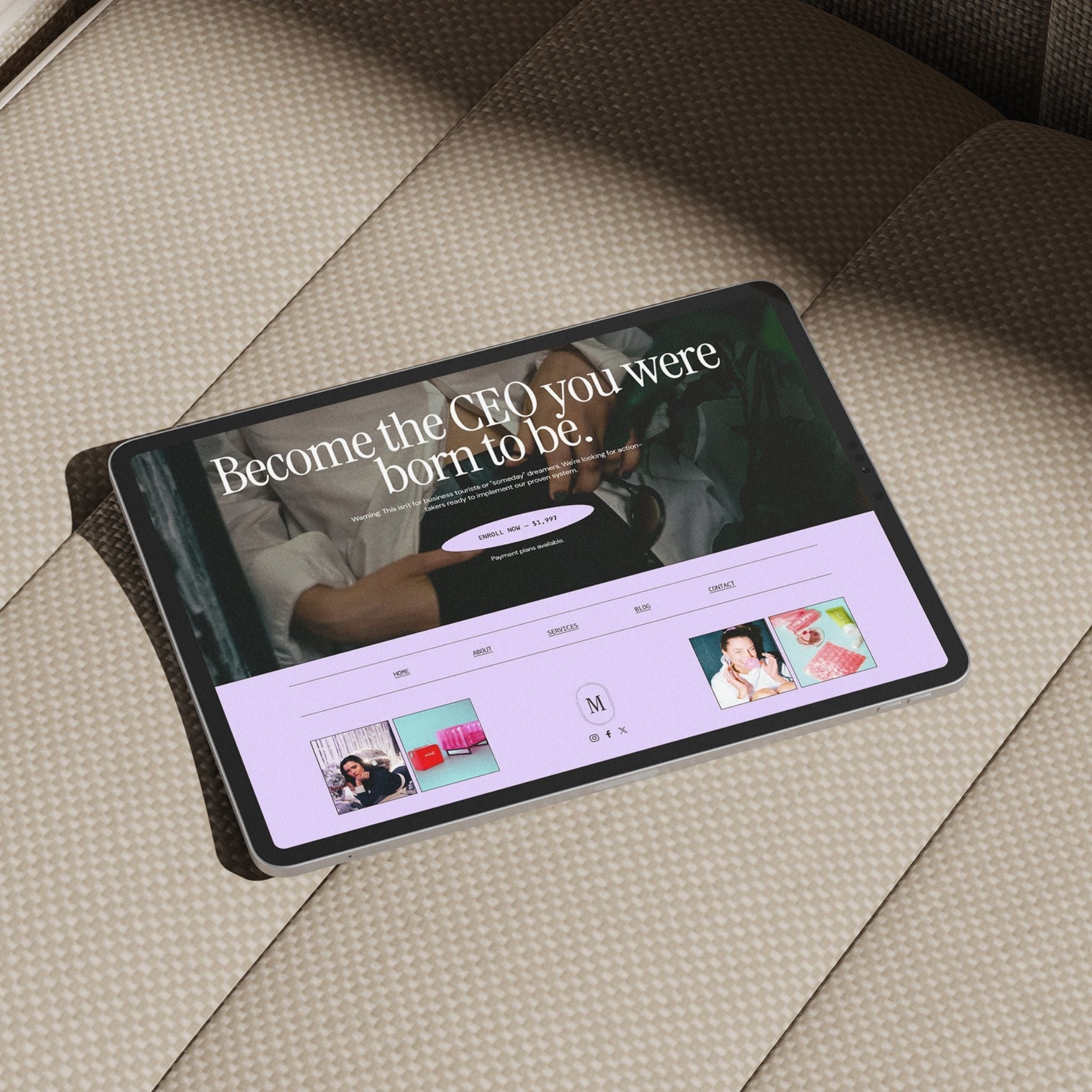 Maven Website Template