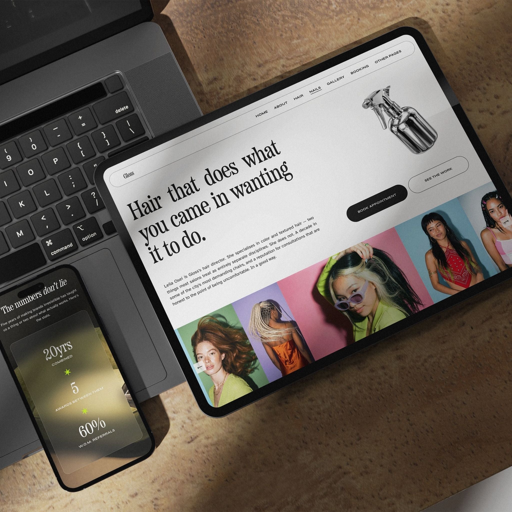 Gloss Website Template