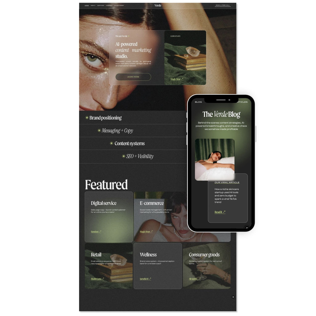 Verde Website Template
