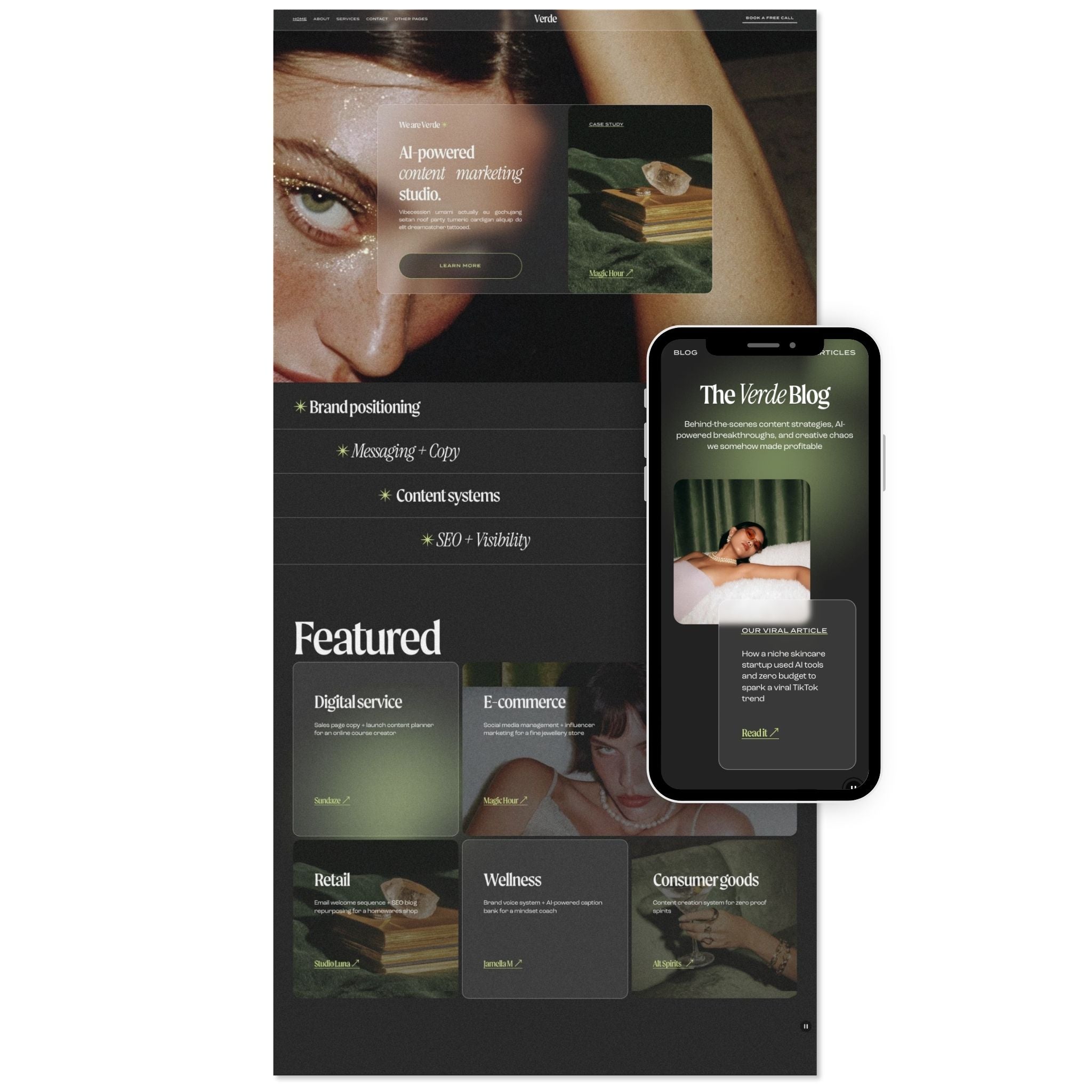 Verde Website Template
