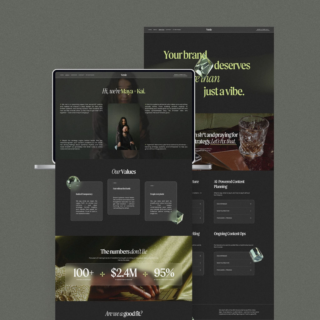Verde Website Template
