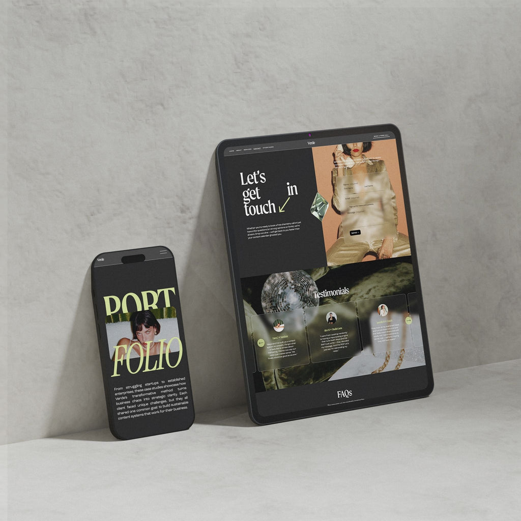 Verde Website Template