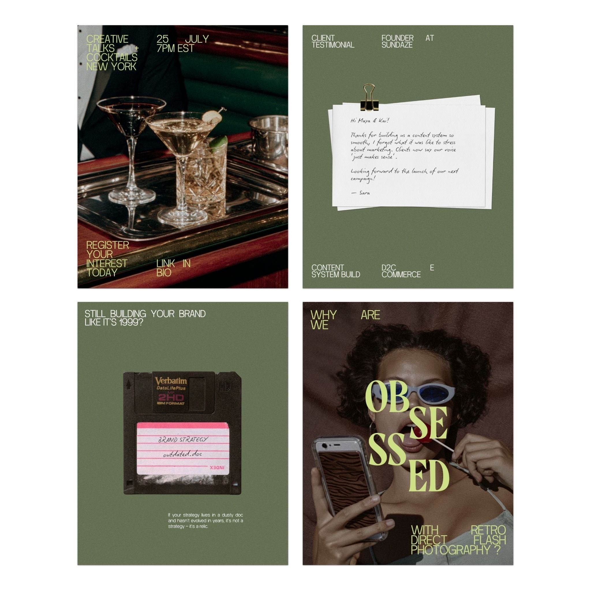 Verde Instagram Pack