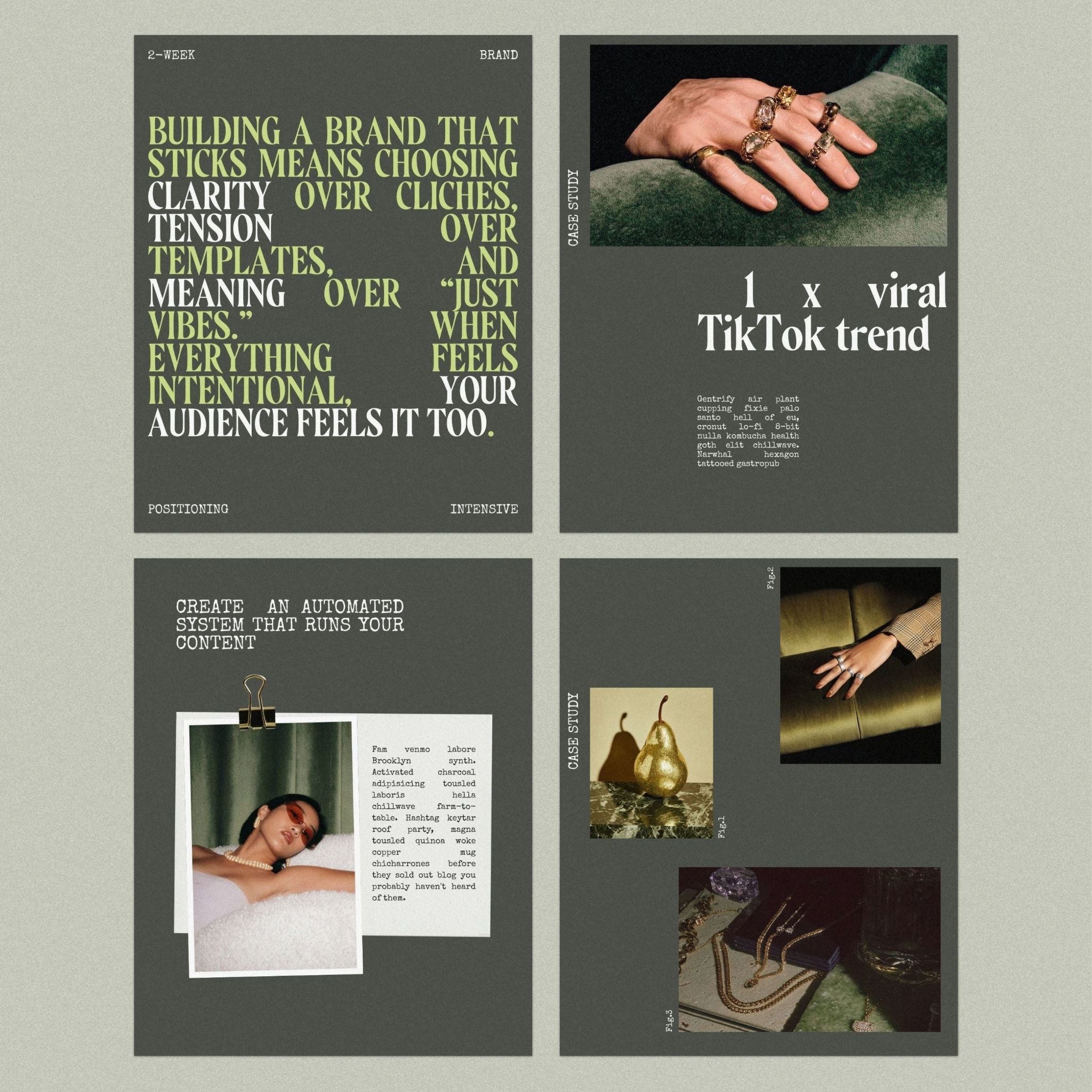 Verde Instagram Pack