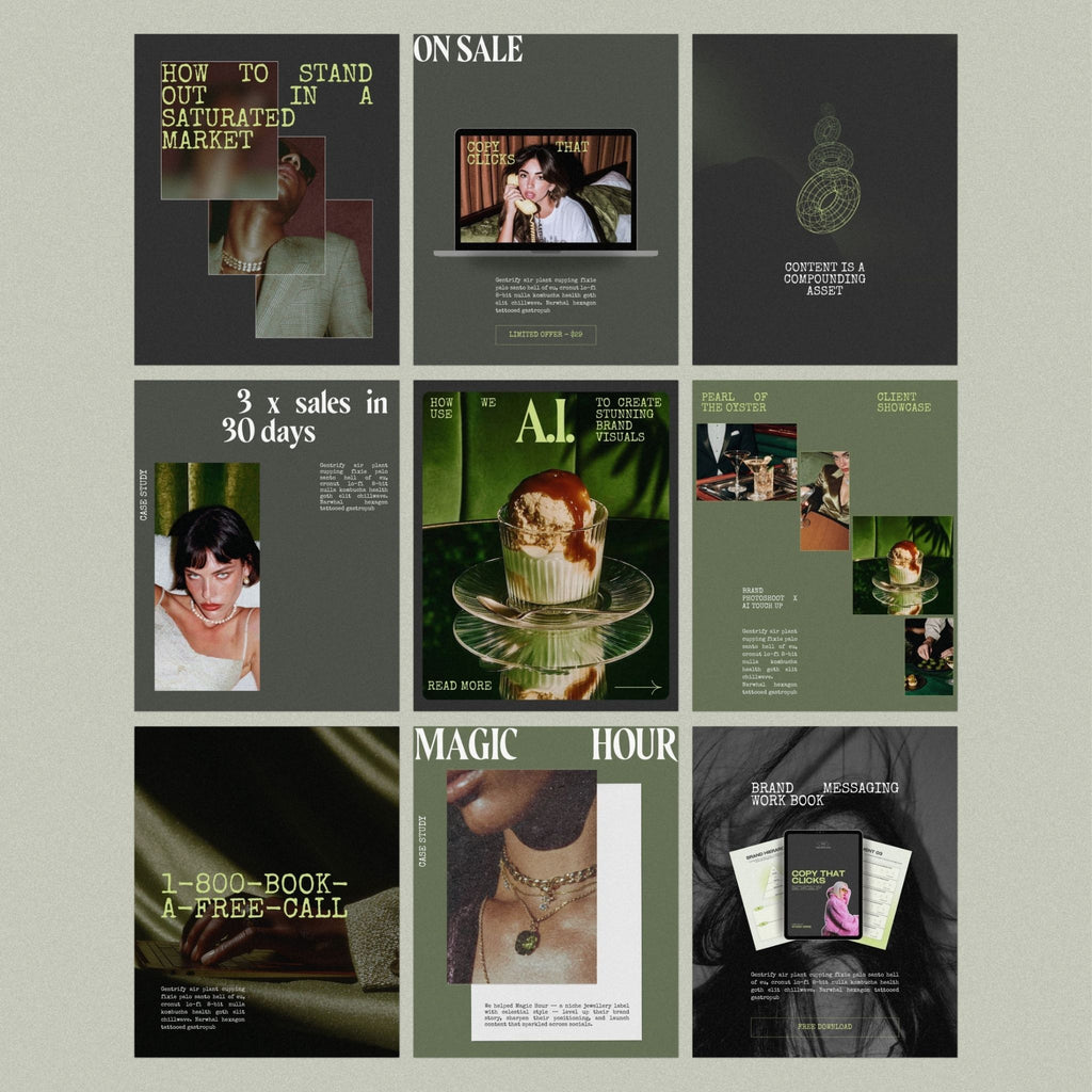 Verde Instagram Pack