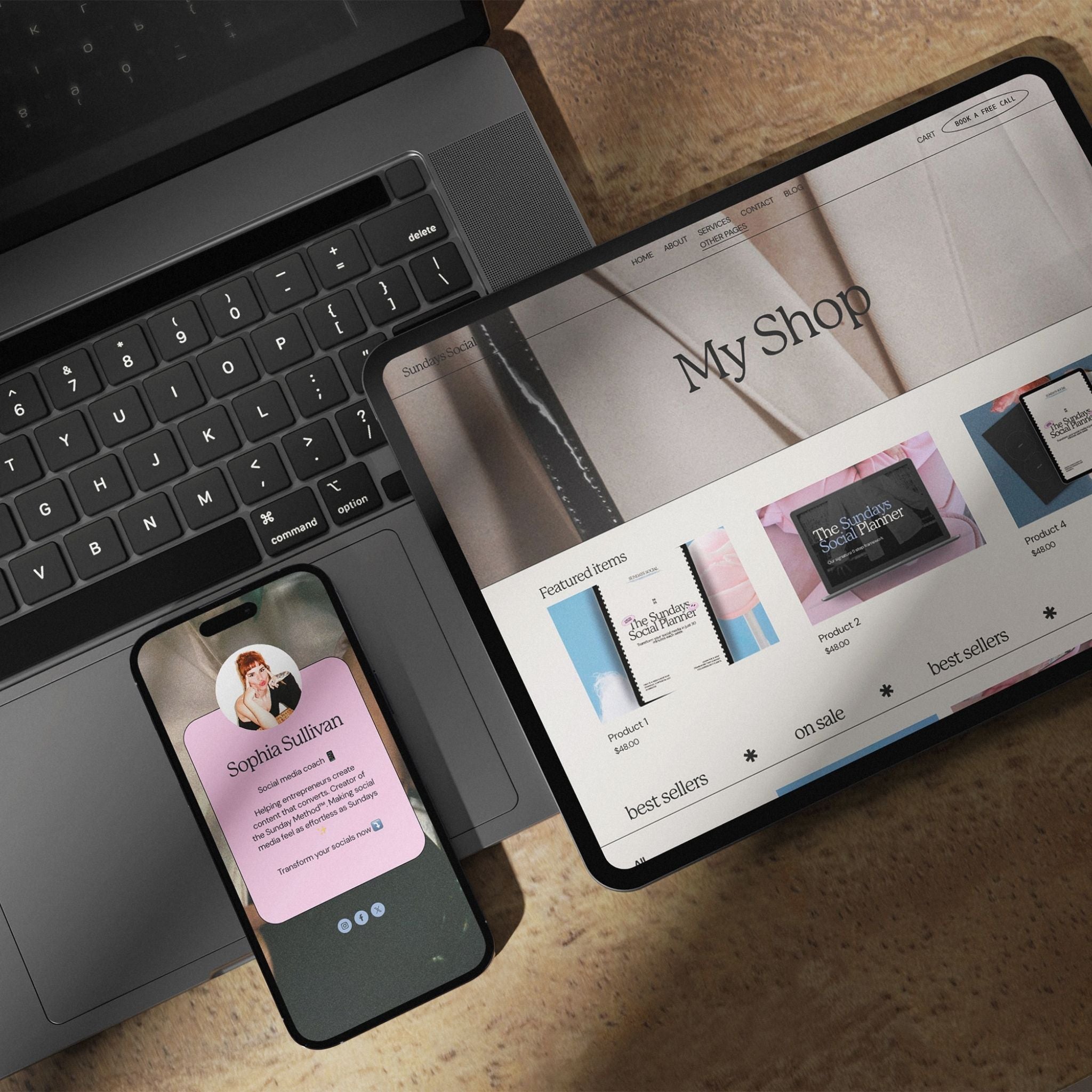 Sundays Website Template