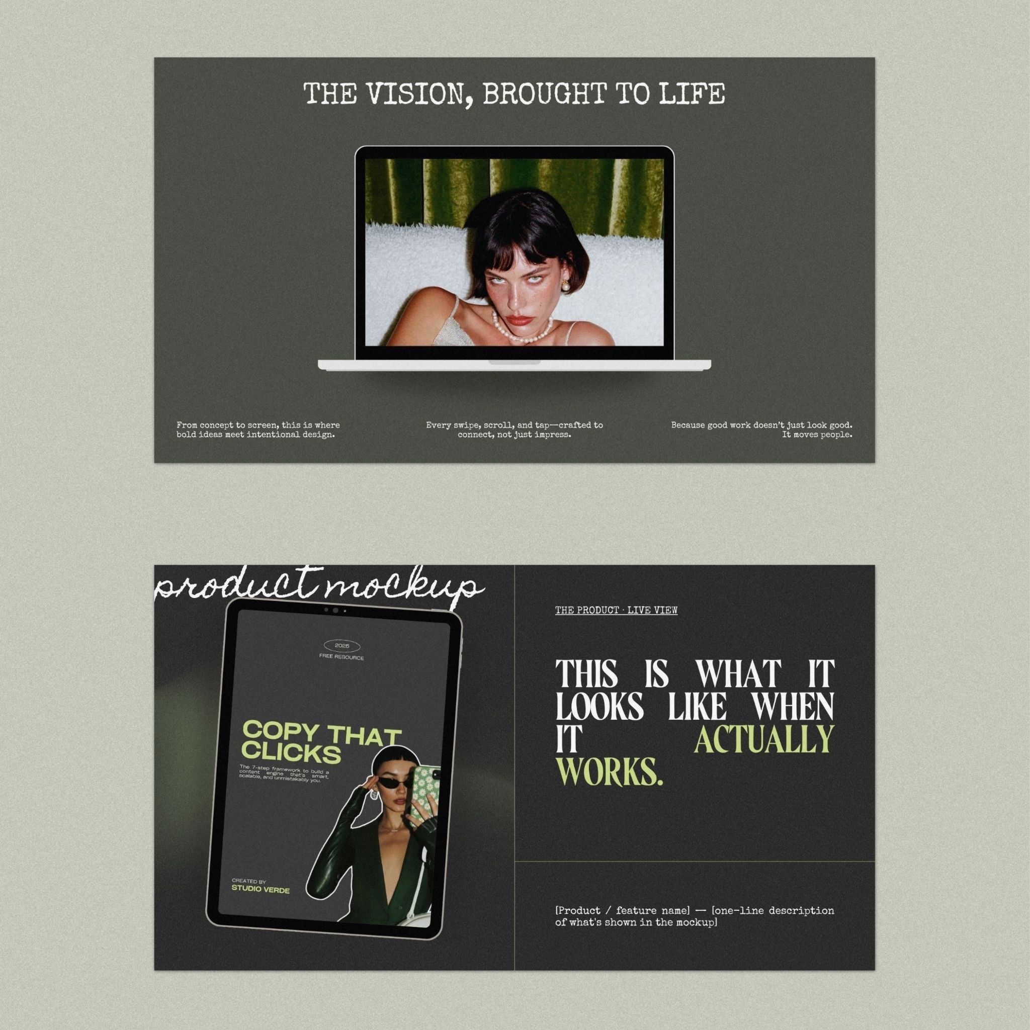 Verde Presentation Template