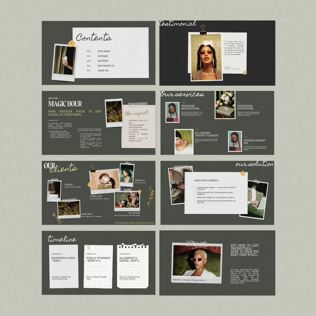 Verde Presentation Template