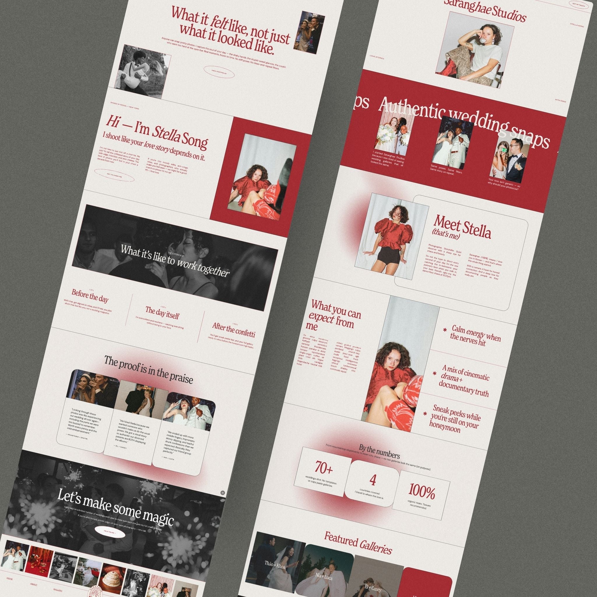 Saranghae Website Template